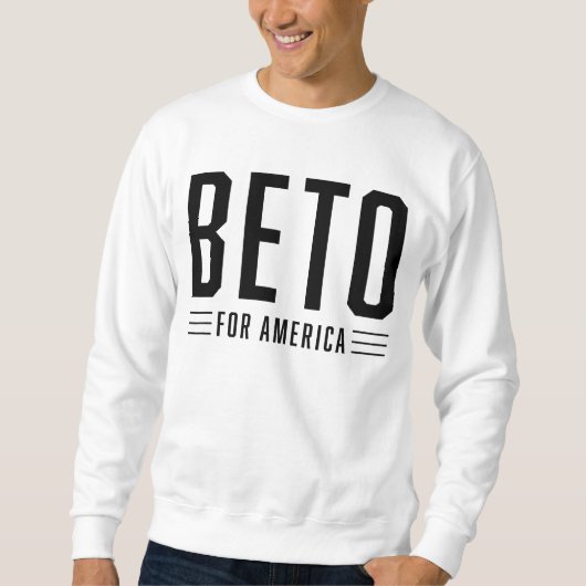 Men's Beto America汗シャツ スウェットシャツ (正面)