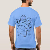 Men's Bishop 2025シャツ Tシャツ (裏面)