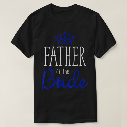 Mens Bride Shirts Shirts Father of the Bride Weddi Tシャツ (デザイン正面)