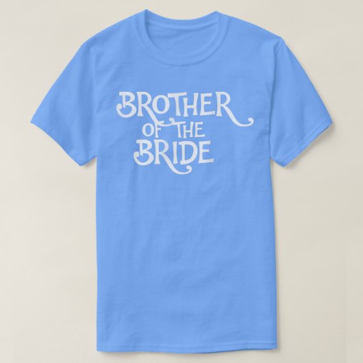 Mens Brother Of The Bride Bachelor Party, Brother Tシャツ (デザイン正面)