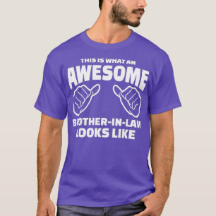 Mens BrotherInLawギフト素晴らしBrotherInLaw Tシャツ