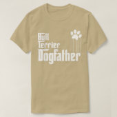 Mens Bull Terrier Dog Dad  Tシャツ (デザイン正面)