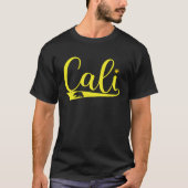 Mens Cali California Bear CA Republic Tシャツ (正面)