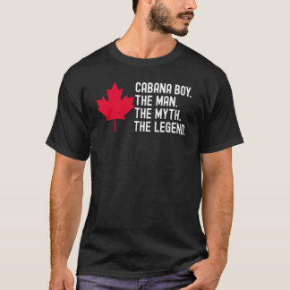 Mens Canada Boy The Man The Myth The Legend Tシャツ