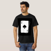mens cards design t shirt tシャツ (正面フル)