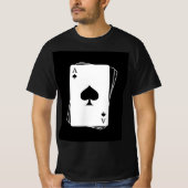 mens cards design t shirt tシャツ (正面)