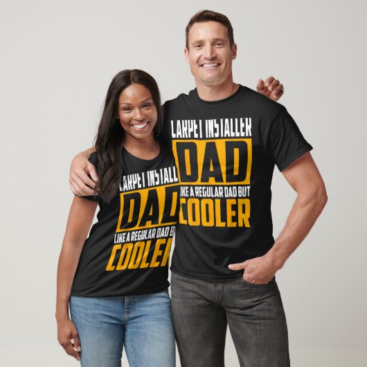 Mens Carpet Installer Dad  Like a Regular Dad but  Tシャツ (ユニセックス)