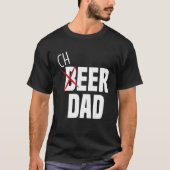 Mens Cheer Dad Cheerleading Dad Beer   Cheerleader Tシャツ (正面)