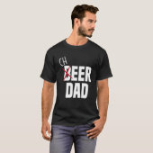 Mens Cheer Dad Cheerleading Dad Beer   Cheerleader Tシャツ (正面フル)