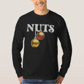 Mens Chest Nuts Matching Chestnuts Christmas Coupl Tシャツ (正面)