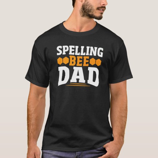 Mens Competitive Spelling Contest Spelling Dad Sp Tシャツ (正面)