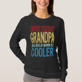 Mens Content Strategist Grandpa Like a Regular Gra Tシャツ (正面)