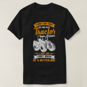 Mens Cool & Funny Farmer Saying Tractor Driver Far Tシャツ (デザイン正面)