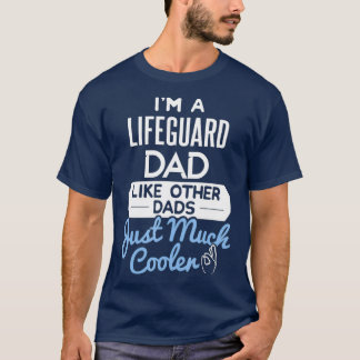 Mens Cool Lifeguard Dad Fathers Day Gift Tシャツ