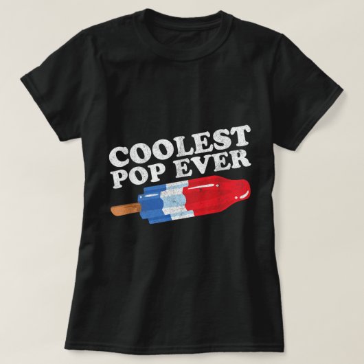 Mens Coolest Pop Ever Popsicle Funny Retro Bomb Fa Tシャツ (デザイン正面)
