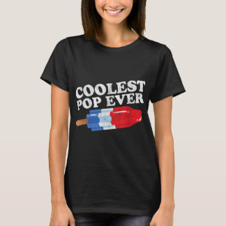 Mens Coolest Pop Ever Popsicle Funny Retro Bomb Fa Tシャツ