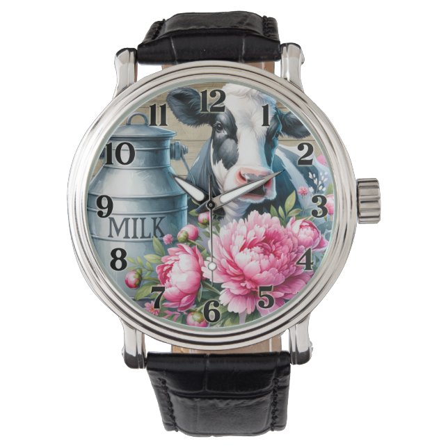 Men's Cow  腕時計 (正面)