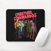 Mens Creature Commandos Task Force M グループショット マウスパッド (マウス)