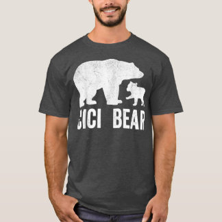 Mens Dad Bear Fathers Day Shirts, Funny One Cub Ki Tシャツ