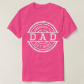 Mens Dad Est Tシャツ (デザイン正面)