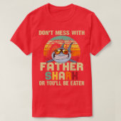 Mens Dad Gift From DaughterDont Mess With Father S Tシャツ (デザイン正面)