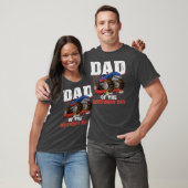 Mens Dad Of The Birthday Boy Funny Monster Truck Tシャツ (ユニセックス)