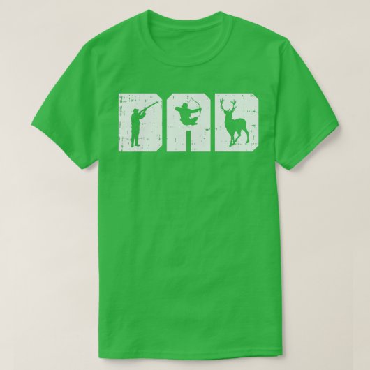 Mens Dad Shooting Archery Deer Archer Bow Hunting  Tシャツ (デザイン正面)