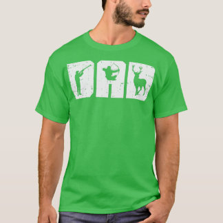 Mens Dad Shooting Archery Deer Archer Bow Hunting Tシャツ