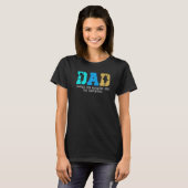 Mens dad thanks for financing and the supporting B Tシャツ (正面フル)