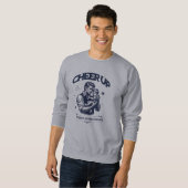 MEN'S DADDY CHEER UP SWEATSHIRT スウェットシャツ (正面フル)