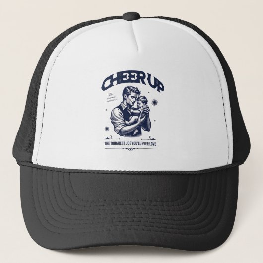 MEN'S DADDY CHEER UP TRUCKER HAT  キャップ (正面)