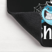 Mens Daddy Shark Funny Halloween Daddy Announcemen マウスパッド (コーナー)
