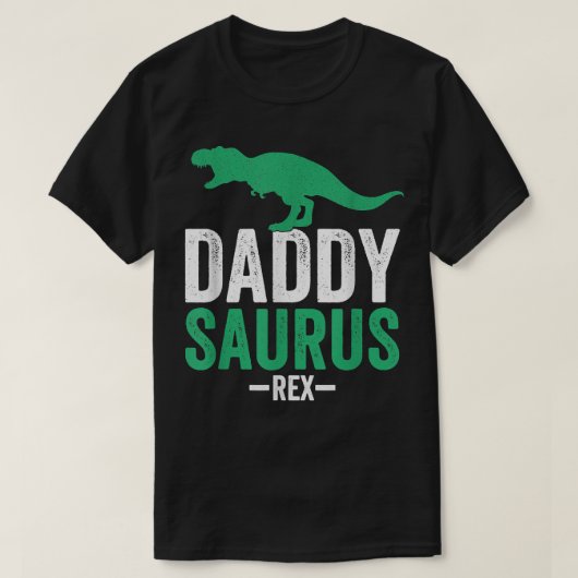Mens Daddysaurus Re Funny Dad Gift Tシャツ (デザイン正面)