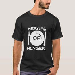 Mens Dark Heroes of Hunger T-Shirt Tシャツ