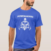 MEN'S DEEP ROYAL TRAINING POWERHOUSE BASIC  Tシャツ (正面)