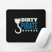 Mens dirty pirate freebooter caribbean sea thief マウスパッド (マウス)