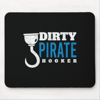Mens dirty pirate freebooter caribbean sea thief マウスパッド