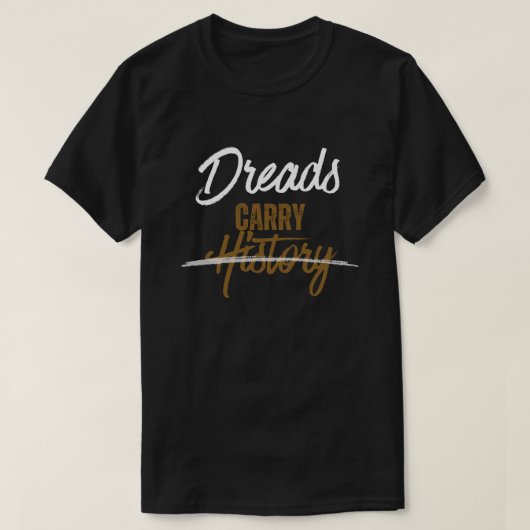Men's Dreadlock History Graphic Tee Tシャツ (デザイン正面)