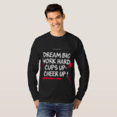 MEN'S DREAM BIG CHEER UP LONG SLEEVE  Tシャツ (正面フル)