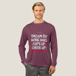 MEN'S DREAM BIG CHEER UP LONG SLEEVE TEE トライブレンドＴシャツ