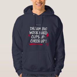 MEN'S DREAM BIG CHEER UP PULLOVER HOODIE  パーカ