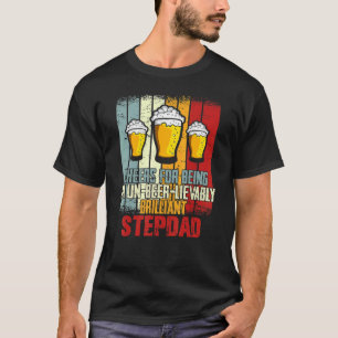 Mens Drink応援はUn Beer Lievable Step Tシャツ