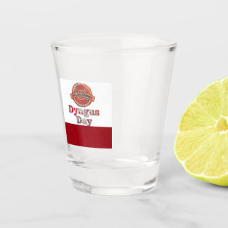 Men's Dyngus Day Polka Radio ショットグラス