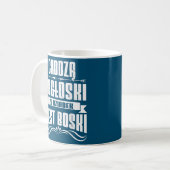 Mens Dziadzie Dziadzia Dziadziu Dziadzio Poland コーヒーマグカップ (正面左)