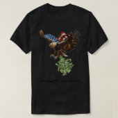 Mens Eagle Money Tシャツ (デザイン正面)