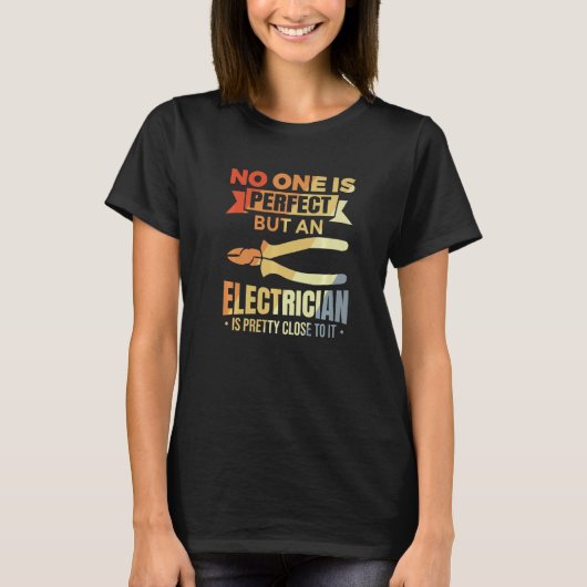 Mens  Electronics Technician Joke for Electricians Tシャツ (正面)