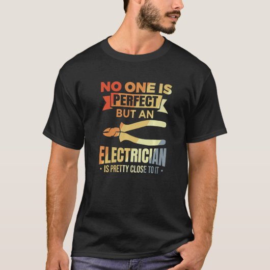 Mens  Electronics Technician Joke for Electricians Tシャツ (正面)