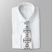 Men's Fashion Tie With Jerusalem Cross ネクタイ (タイ)