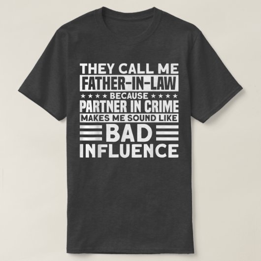 Mens FatherInLaw彼らはFatherInLawと呼ぶ Tシャツ (デザイン正面)