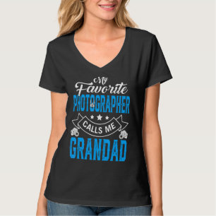 Mens Father's Dayフォトグラファーお気に入りのがMに電話 Tシャツ